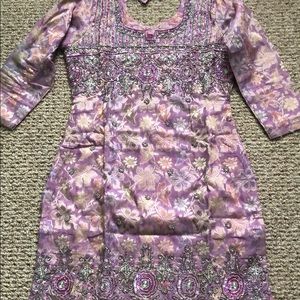 Beautiful Mauve indian Pajami suit